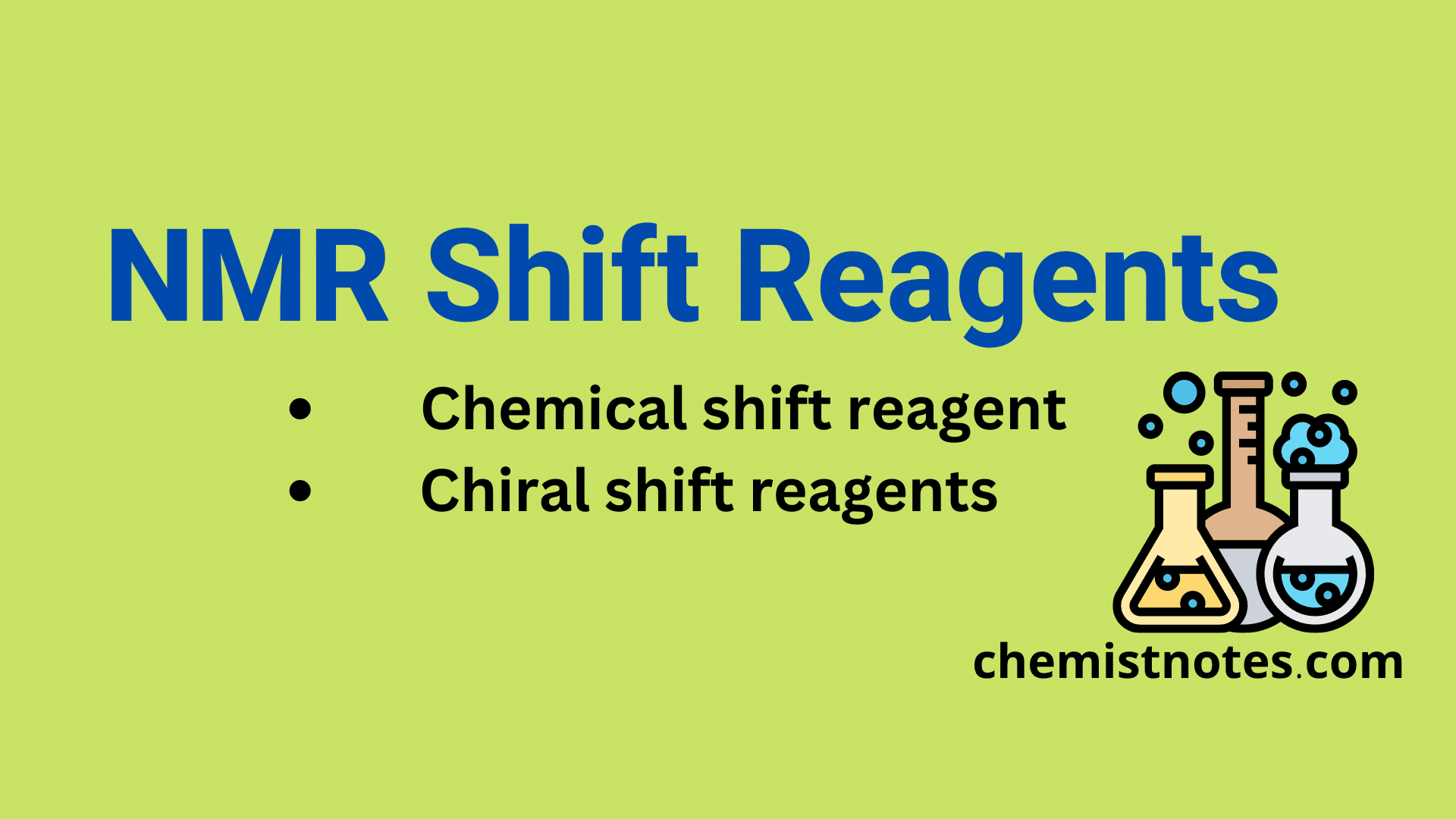 Chemical Shift Reagents And Chiral Lanthanide Shift Reagents How Does