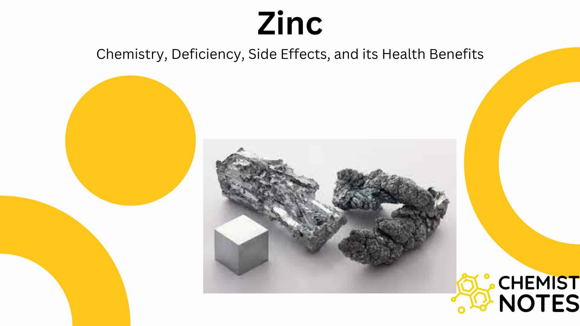 Zinc Chemistry Deficiency Side Effects And Its Important Health