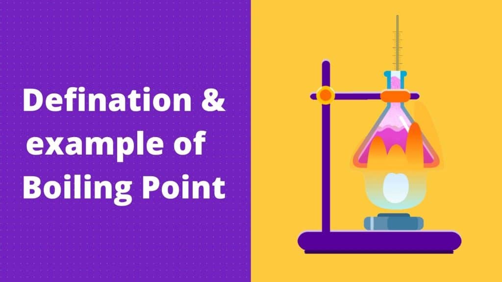Boiling point definition, setup/apparatus of boiling point