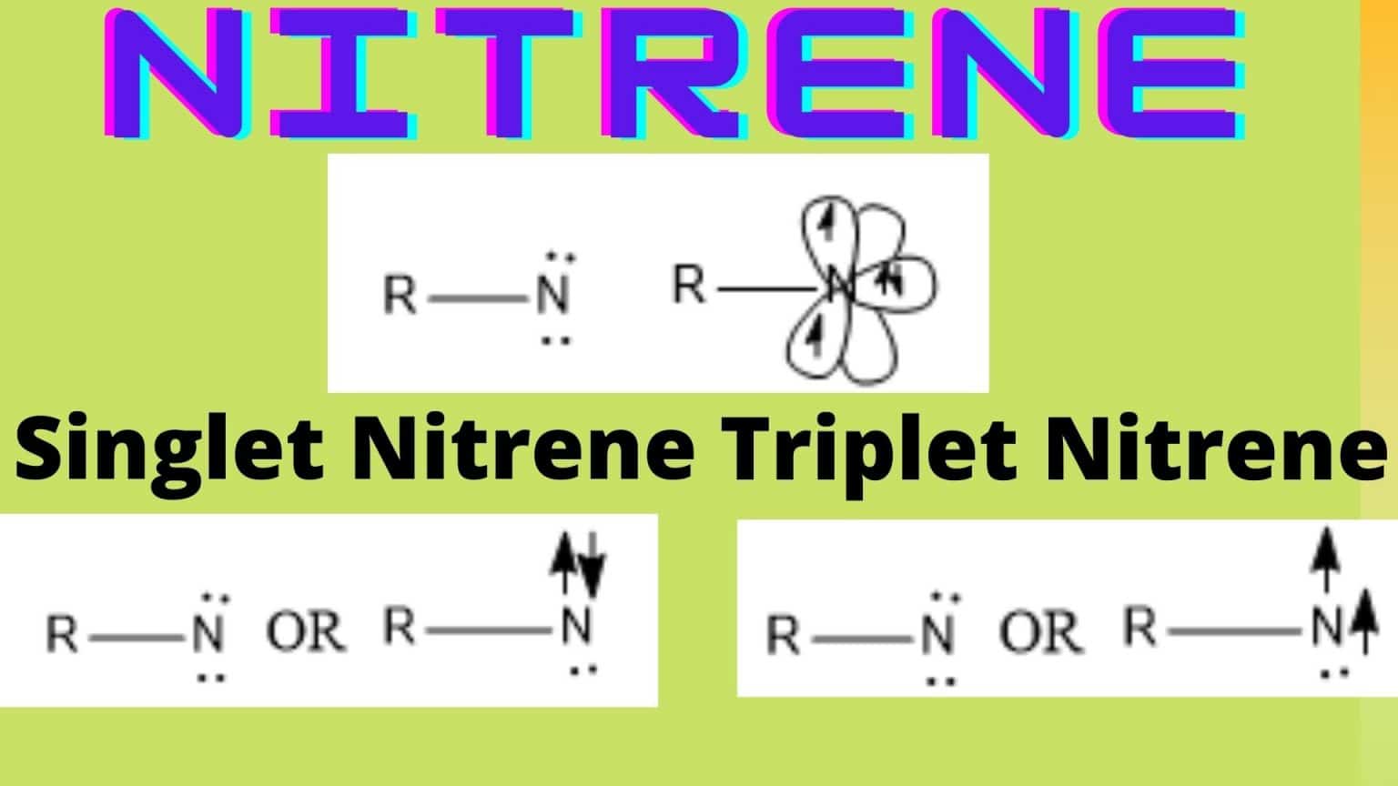 Nitrene Definition Hybridization Examples Chemistry Notes nitrene-definition-hybridization-examples-chemistry-notes