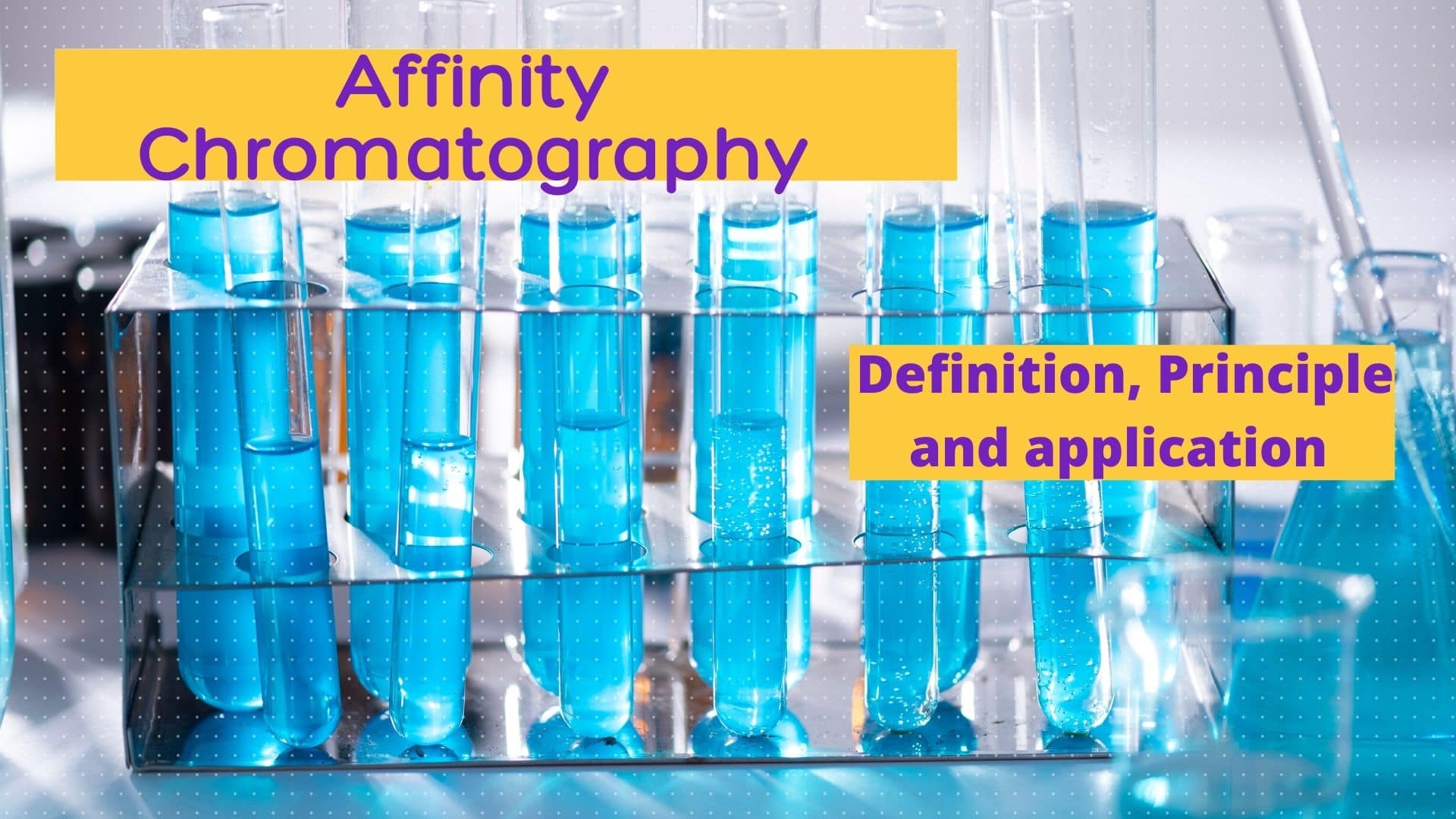 Affinity Chromatography Principle Instrumentation And Application