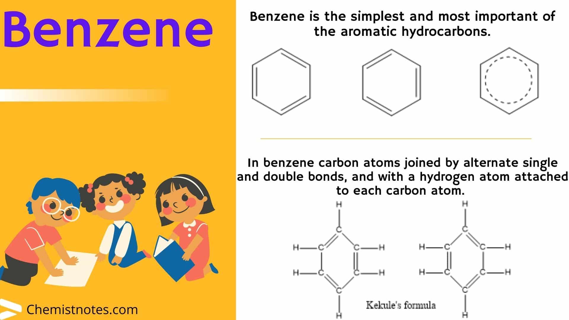 Benzene Rules (C6H6), Structure & Properties Chemistry Notes