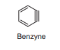 Benzyne, benzyne structure