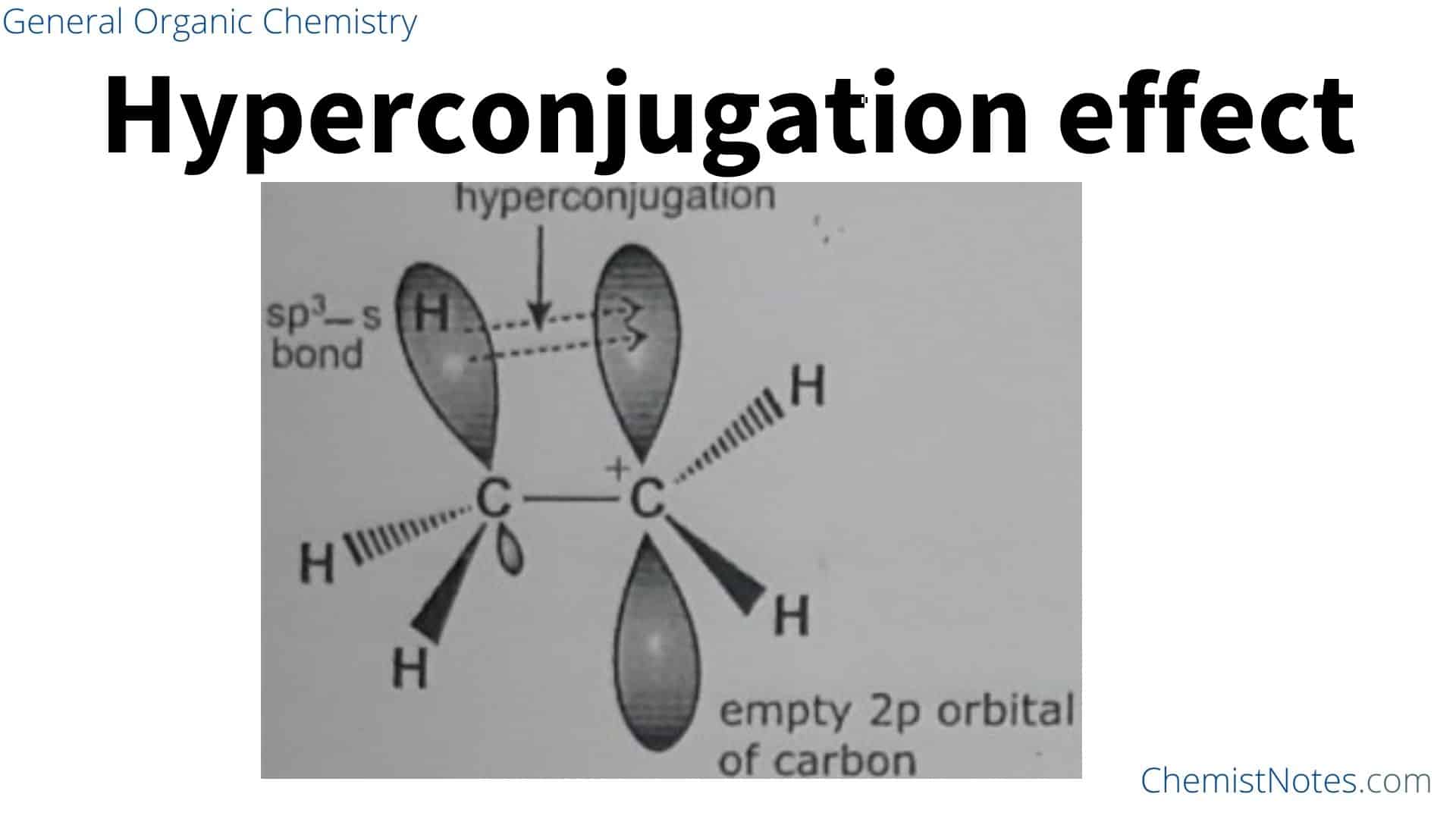 What Is Hyperconjugation