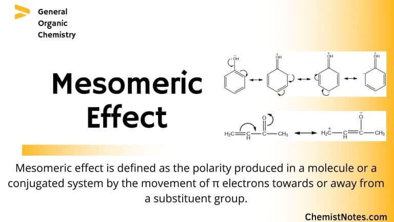 Mesomeric effect