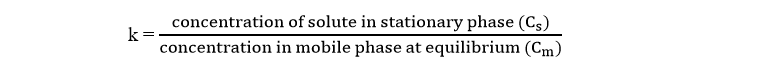 Partition coefficient, distribution coefficient