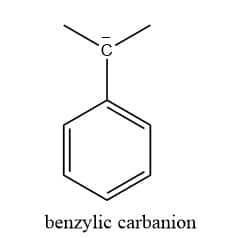 benzylic carbanion
