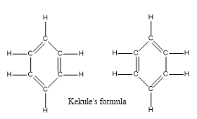 Kekule Structure of Benzene