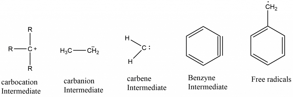 reaction-intermediates-example-and-types-chemistry-notes