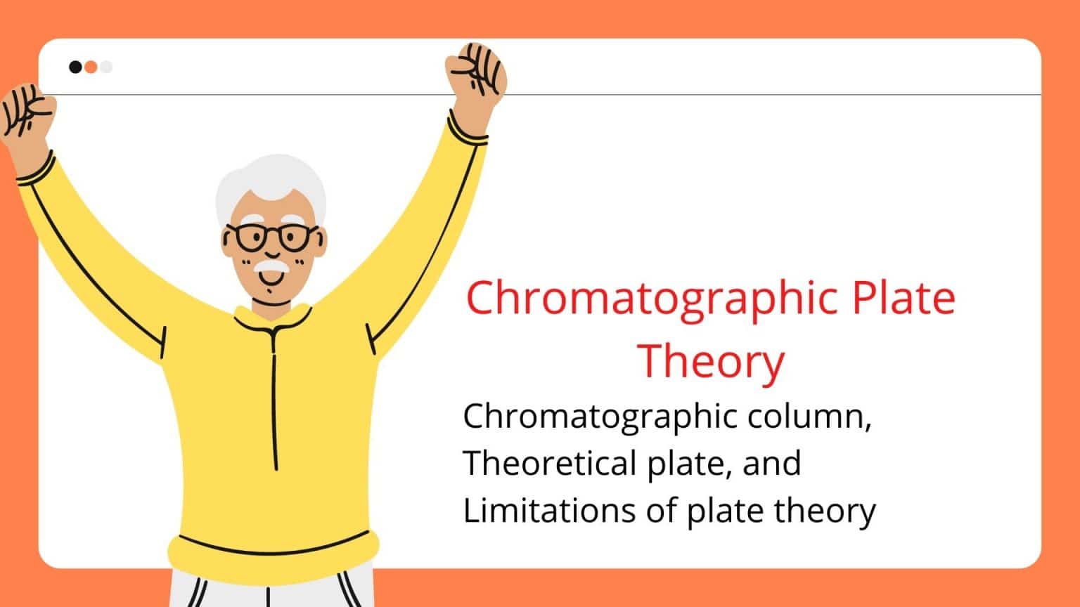 Chromatographic Plate Theory, Chromatographic Column, and Limitations