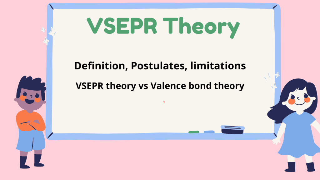 VSEPR theory, definition, advantages, limitations, examples of VSEPR theory
