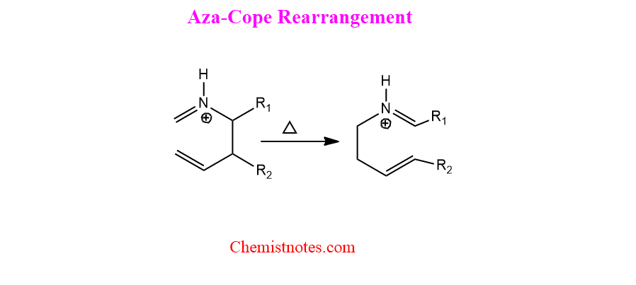 aza cope rearrangement