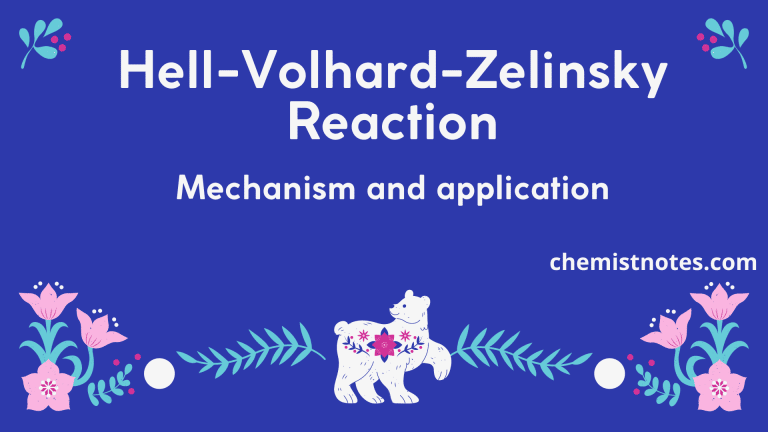 Hell volhard zelinsky reaction
