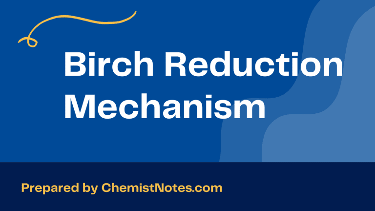 Birch reduction mechanism