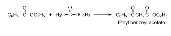 Synthesis of ethylbenzoyl acetate. ethyl benzoyl acetate