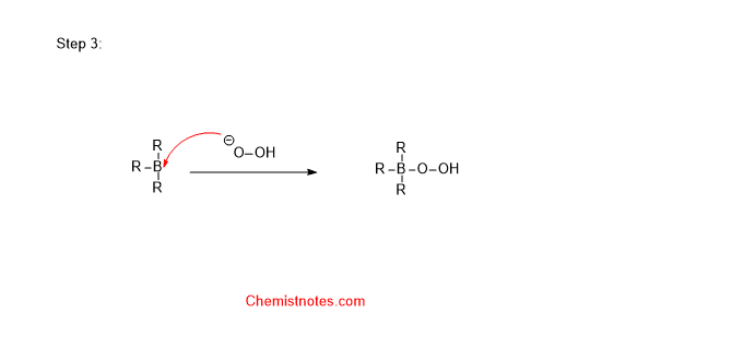 hydroboration oxidation mechanism