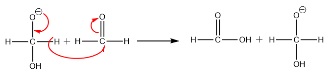 Cannizzaro reaction, Cannizzaro reaction mechanism, Cannizzaro reaction mechanism of formaldehyde