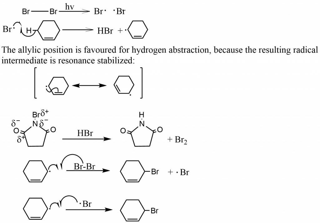 Allylic Bromination using NBS