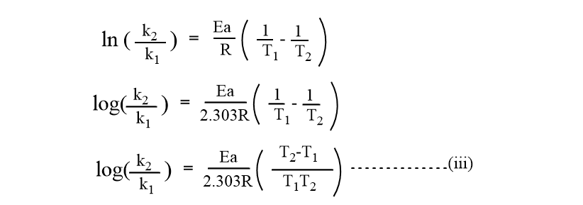 Two Point Arrhenius Equation Easy Derivation 3 Application 