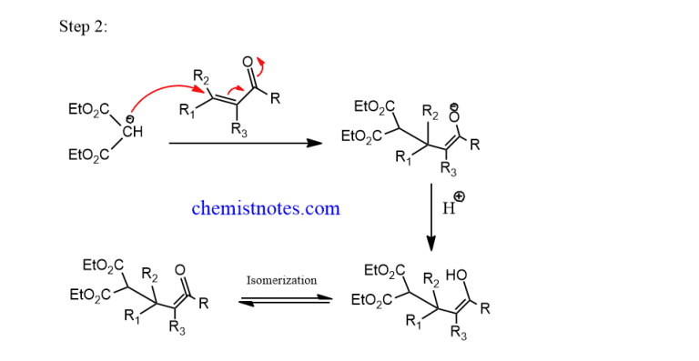 Michael Reaction:Mechanism And Application - Chemistry Notes