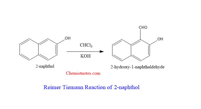 reimer tiemann reaction