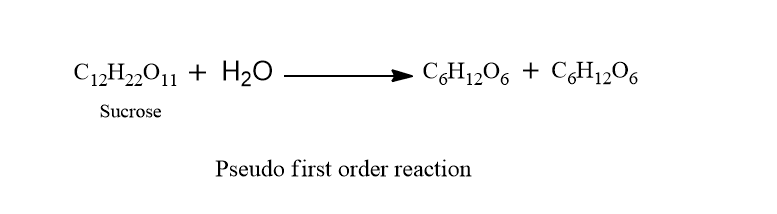 pseudo first order reaction