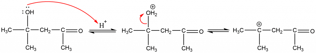 acid-catalyzed aldol condensation, aldol condensation mechanism, aldol condensation examples