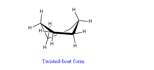 Conformational isomers of cyclohexane