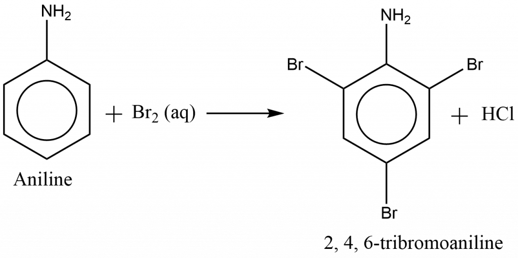 preparation of 2, 4, 6-tribromoaniline from aniline