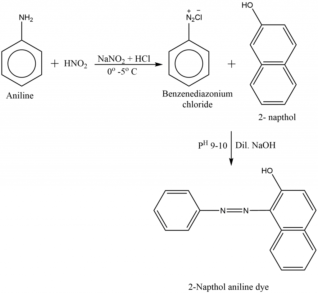 preparation of 2-naphthol aniline dye