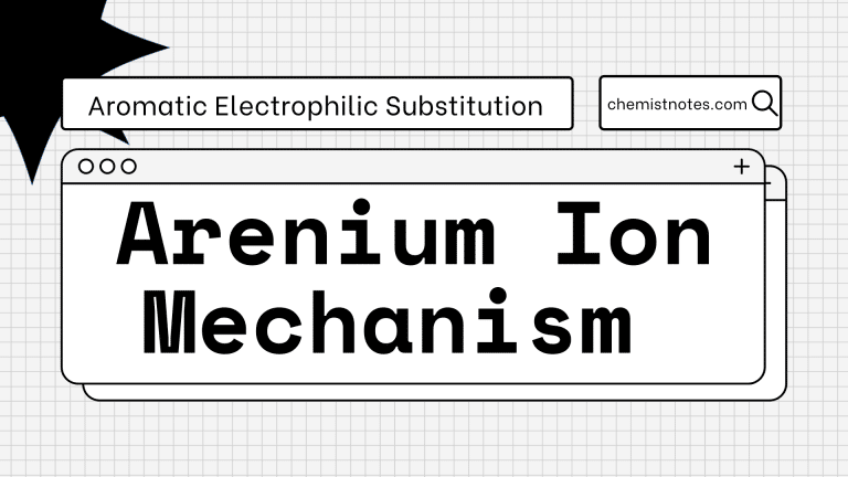 Arenium ion mechanism, Arenium ion