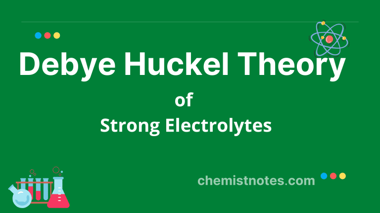 what is debye huckel theory