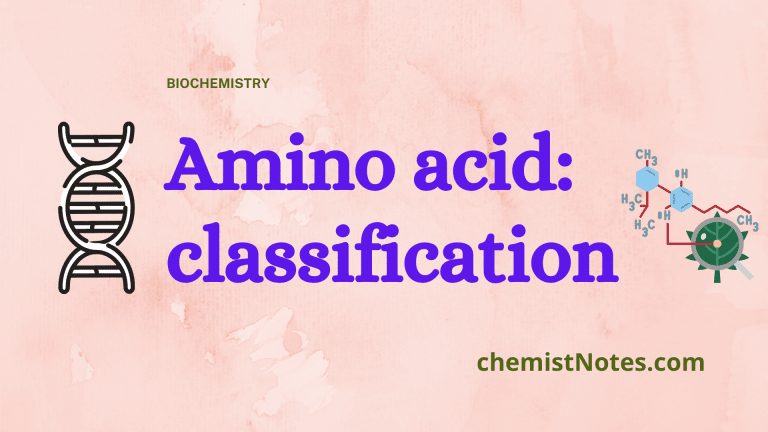 amino acid classification