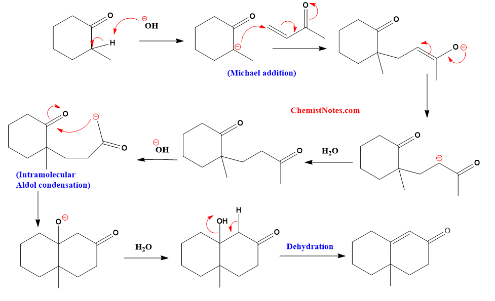 robinson annulation reaction mechanism
