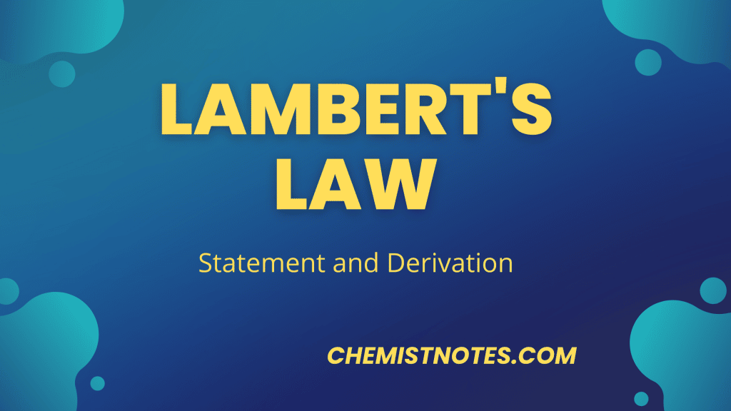 Lambert's law