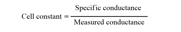 cell constant