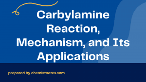 carbylamine reaction