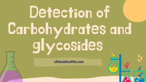 Detection of carbohydrates