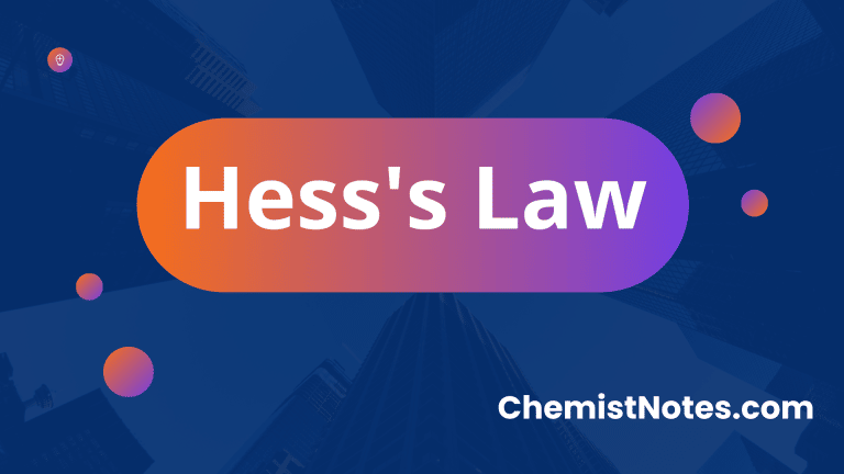 state and explain hess's law of constant heat summation