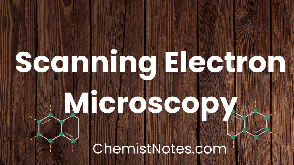 Scanning electron microscopy
