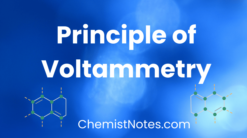 Principle of voltammetry