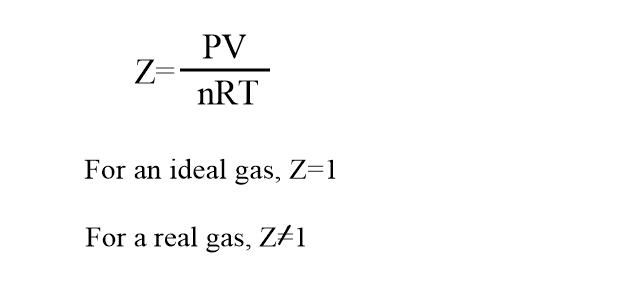 Difference between ideal gas and real gas