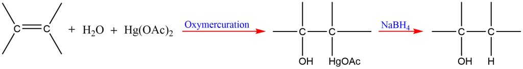 Oxymercuration-Demercuration reaction