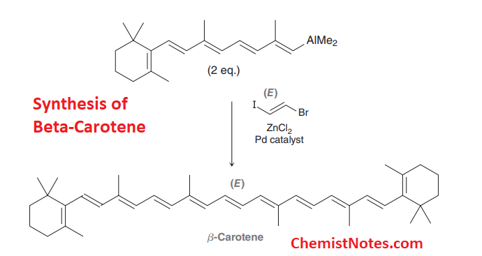 application of Negishi reaction
uses of Negishi reaction