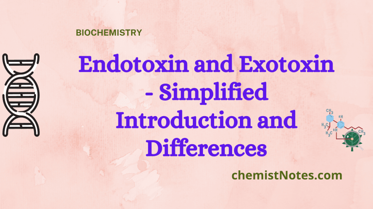 endotoxin and exotoxin
