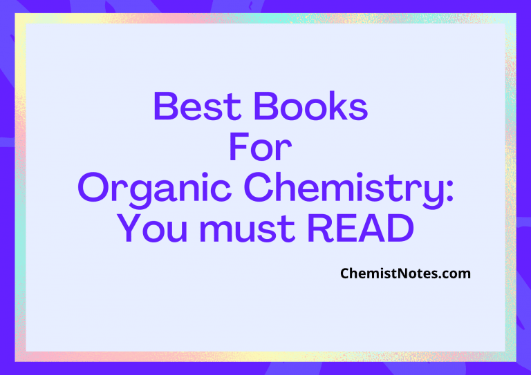 Best books for organic chemistry
