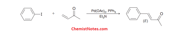 Heck reaction examples