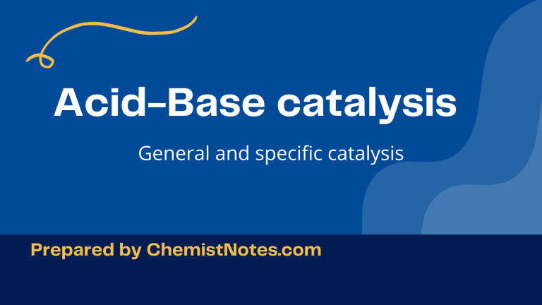 acid base catalysis