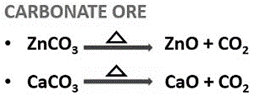 carbonate ore