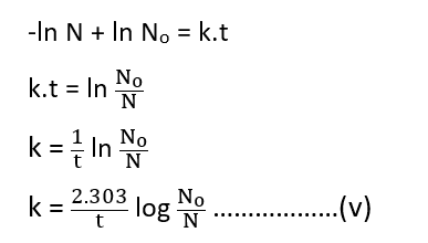 rate equation